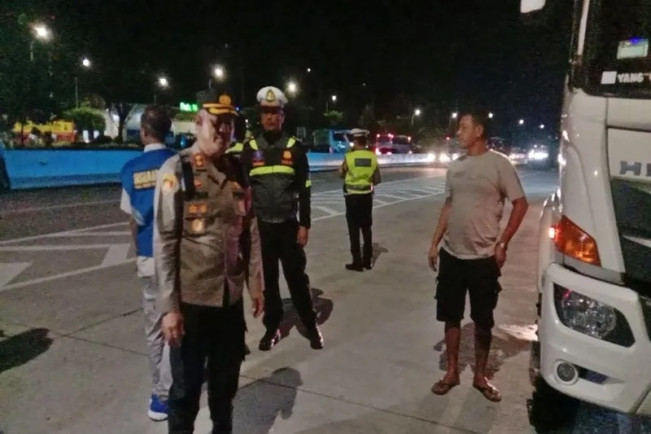 Usai Laka Beruntun di Tol, Polres Boyolali Lakukan Patroli