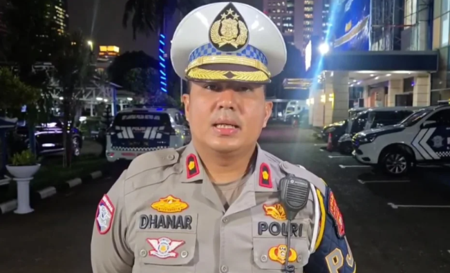 Kasat PJR Polda Metro Jaya Kompol Dhanar Dono. [Ist]
