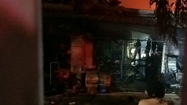 Update Kebakaran Pasar Taman Puring, Dalam Tahap Pendinginan