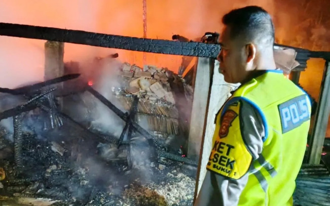 Pilu, Terjebak Kobaran Api Dalam Rumah, 4 Anak di OKU Timur Sumsel Tewas