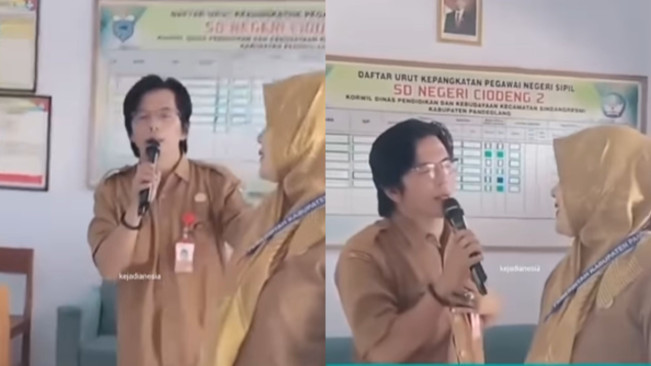 Viral Kepala Sekolah dan Pegawai Sekolah Dasar di Pandeglang Asyik Karaoke saat Jam Pelajaran