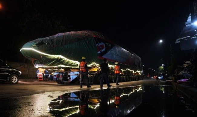 Empat Rangkaian Kereta Cepat Sudah Berada di Depo Tegalluar, Bandung