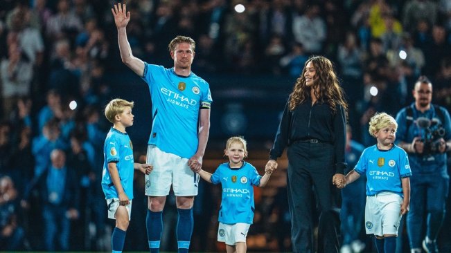 Perpisahan Kevin De Bruyne. (mancity)