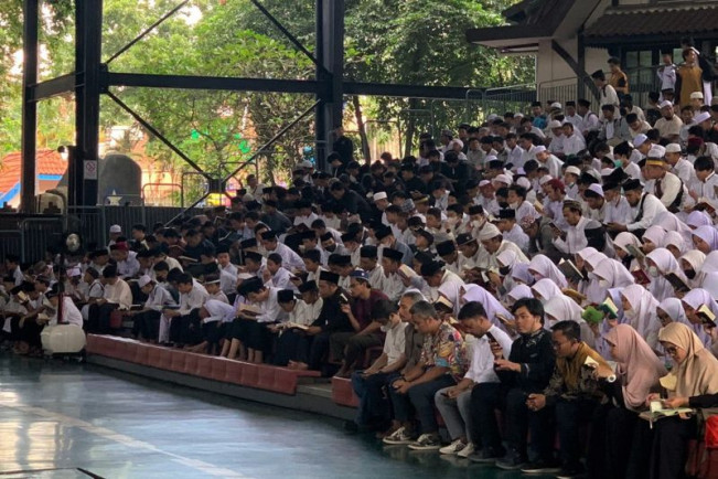 Sebanyak 1.000 Santri Ikuti Khataman Alqur'an di Ancol