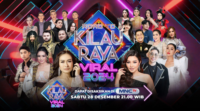 Pesta Akhir Tahun, MNCTV Hadirkan Road To Kilau Raya Viral 2024