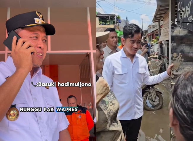 Skakmat! Wali Kota Tri Adhianto Disenggol Gegara Wapres Gibran Rakabuming Raka Blusukan ke Lokasi Banjir Bekasi