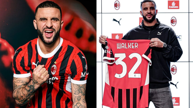 Resmi ke AC Milan, Kyle Walker Kenakan Nomor Punggung Eks David Beckham