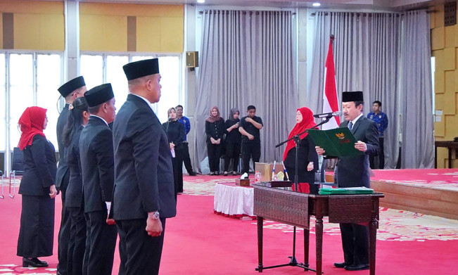 Pj Bupati Langkat Dilantik Sebagai Kadis Kesehatan Sumut