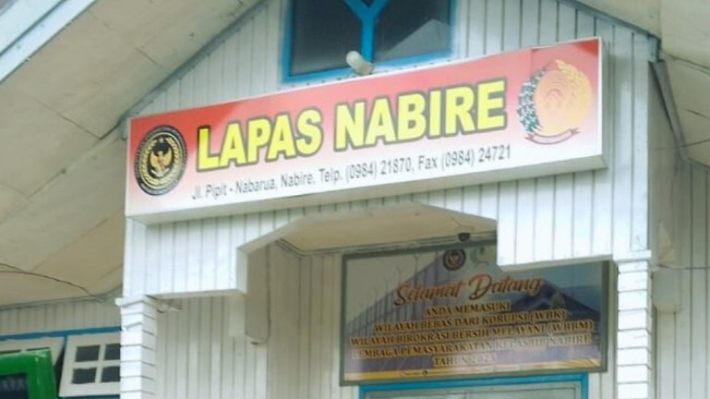 Lagi! Napi Kabur dari Lapas Nabire, Ini Identitasnya