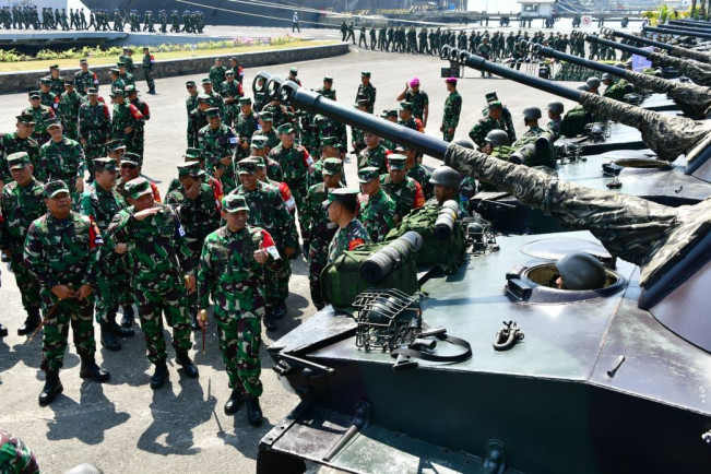 TNI Gelar Latgab 2023, Pangkogab II: Tingkatkan Kesiapan Tempur