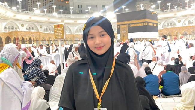 Levina Istiazah: Jemaah Haji Termuda, Berangkat Gantikan Almarhumah Ibu