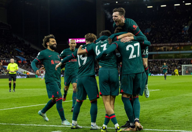 "The Reds" Liverpool Gasak Aston Villa 3-1