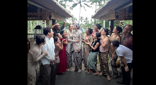 Link Live Streaming Nonton Pernikahan Luna Maya dan Maxime Bouttier di Bali