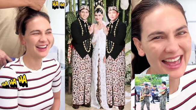 Luna Maya Senang RM BTS Sudah Selesai Wamil (TikTok/@lunamaya)