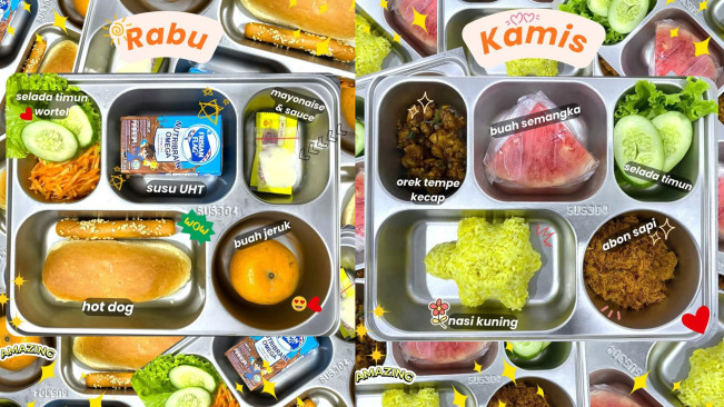 SPPG Cikaret Sukabumi Tuai Pujian, Menu MBG-nya Super Estetik