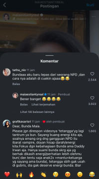 Tanggapan Maia Estianty Soal Video Ahmad Dhani (instagram)