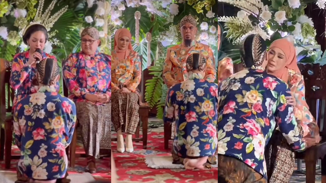Momen Al Ghazali Sungkeman ke Orang Tuanya (instagram)