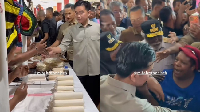 Kunjungan Wapres Gibran ke Pasar Wamanggu Merauke Sempat Picu Protes Pedagang, Ini Faktanya