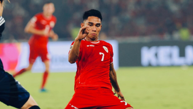 Selebrasi Duduk Marselino Ferdinan Viral di Media Sosial, Ternyata Maknanya Bikin Garuk Kepala