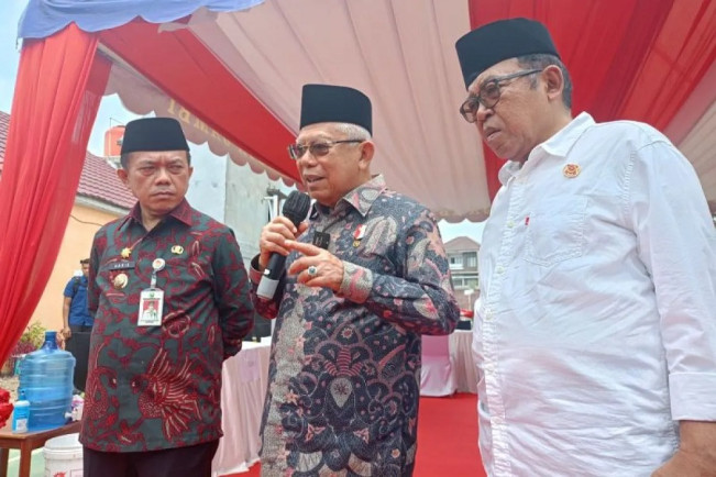 Wapres Ma'ruf Amin: Pertemuan Bersama Cawapres Masih Atur Waktu