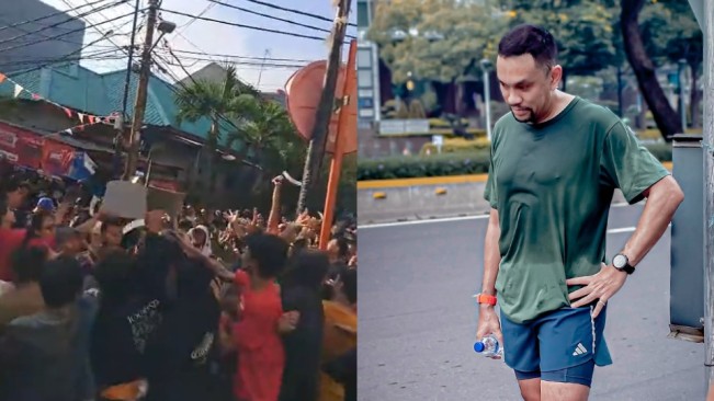 Jarah Brankas dari Rumah Ahmad Sahroni, Massa Sebar dan Berebut Uang Pecahan Dolar