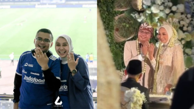 Flashback Maula Akbar Lamar Putri Karlina di Stadion, Kini Nikah di Pendopo Garut