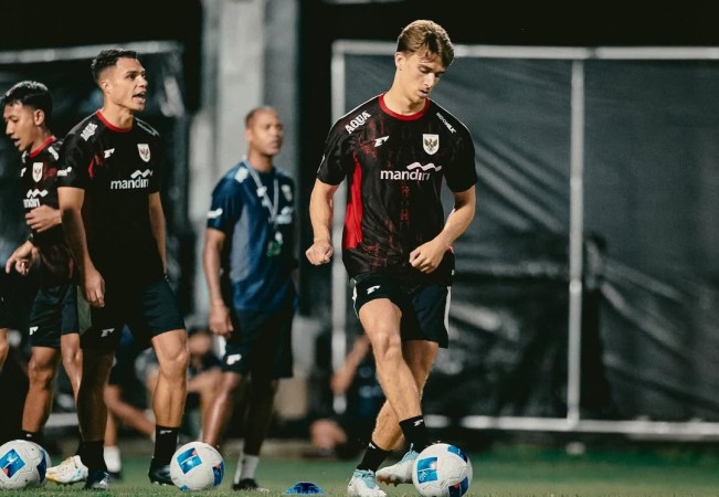 Kesan Mauro Zijlstra Latihan Perdana Bareng Timnas Indonesia