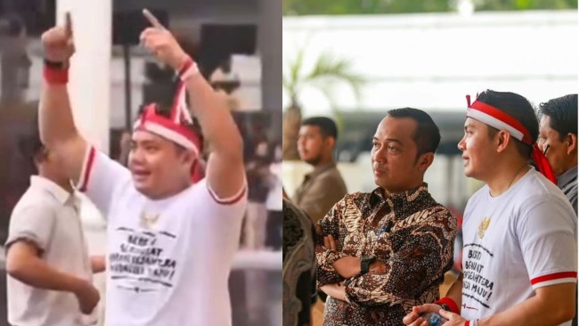 Momen Lucu Mayor Teddy Joget Tipis-tipis Bareng Paskibraka Nasional 2025