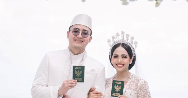 Medy Renaldy dan Charera Prilly Resmi Menikah di Bali