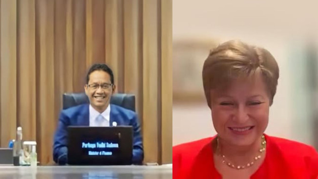 Menkeu Purbaya Teleponan dengan Direktur IMF, Netizen: Hati-Hati Pak