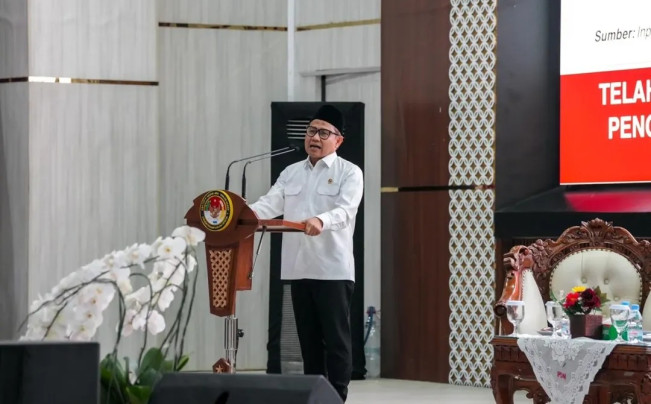 Menko PM Muhaimin Iskandar alias Cak Imin menghadiri agenda Retret Gelombang II yang dihadiri 87 kepala daerah di IPDN, Kabupaten Sumedang. [Instagram]