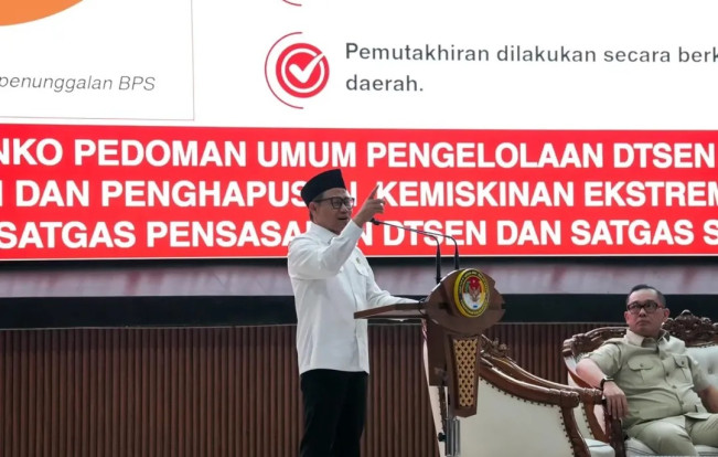 Menko PM Muhaimin Iskandar alias Cak Imin menghadiri agenda Retret Gelombang II yang dihadiri 87 kepala daerah di IPDN, Kabupaten Sumedang. [Instagram]