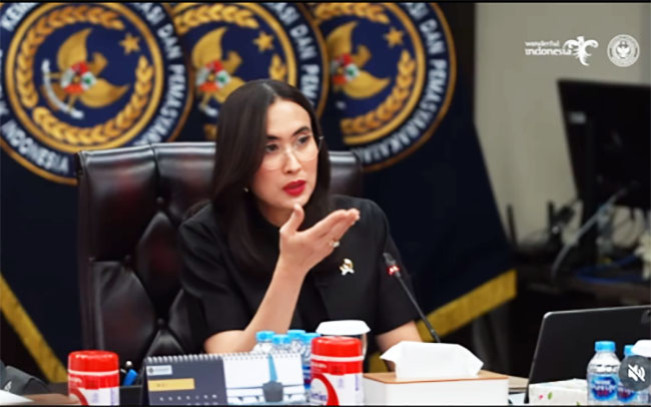 Menteri Pariwisata Widiyanti Putri Wardhana /Foto: Instagram Kemenpar