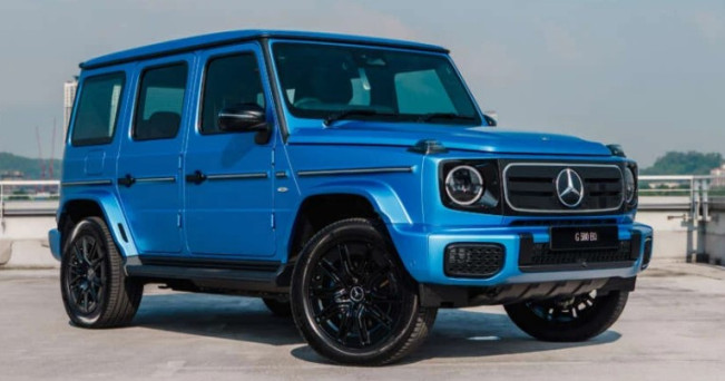 Mercedes-Benz G580 Dijual Rp 3,3 M di Malaysia: SUV Listrik Performa Gahar