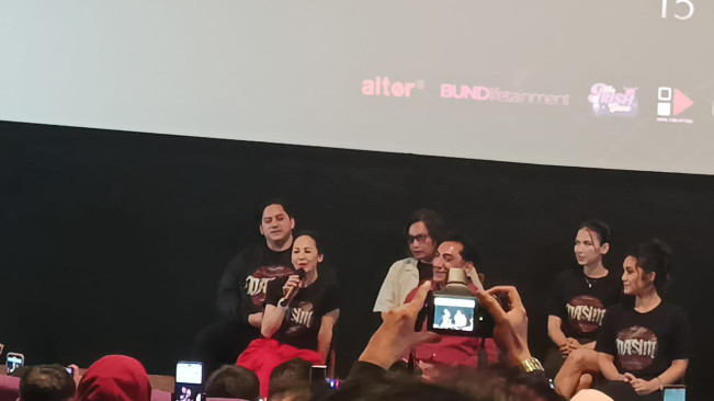 Meriam Bellina Diteror Jin Perusak Rumah Tangga di Film Dasim