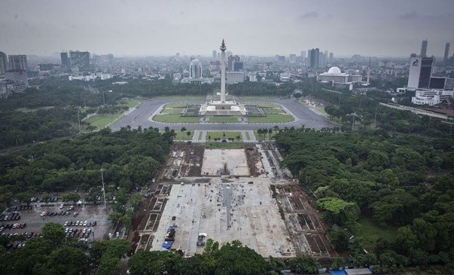 Ditebangi pada Era Anies, Pemprov DKI Tanam Lagi 300 Pohon di Monas