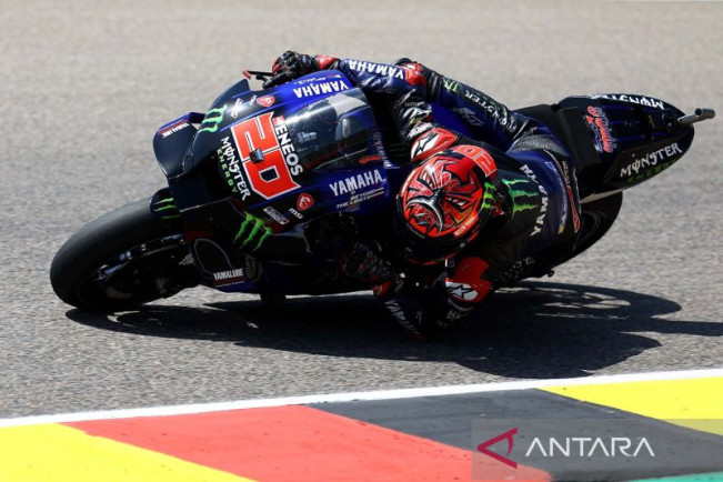 Fabio Quartararo Rajai Sirkuit Sachsenring Jerman
