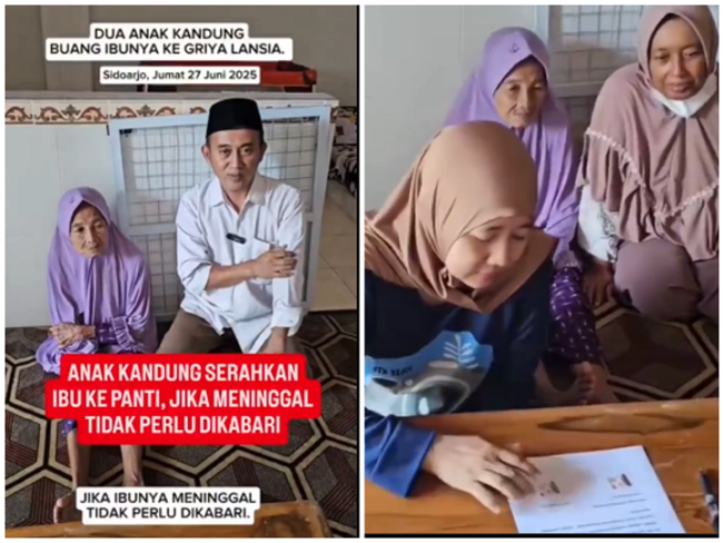 Viral Kisah Nenek Nasikah: Diserahkan ke Panti Jompo, Anak Tolak Dikabari Saat Ibunya Meninggal