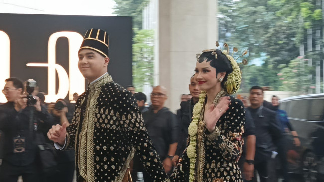 Ngunduh mantu Al Ghazali dan Alyssa Daguise di JCC (19/6) [Selvianus Kopong Basar]