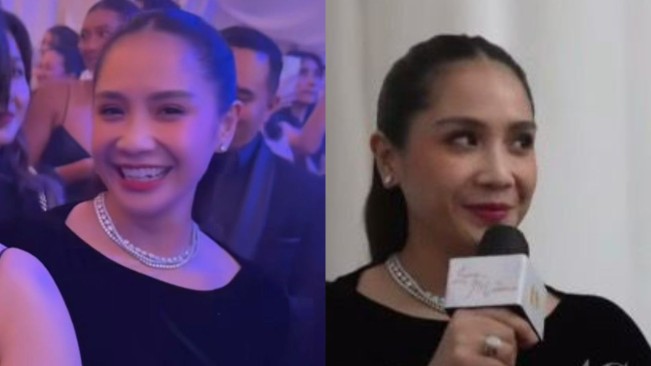 5 Potret Nagita Slavina Hadiri Resepsi Luna Maya dan Maxime Bouttier Tanpa Ditemani Raffi Ahmad