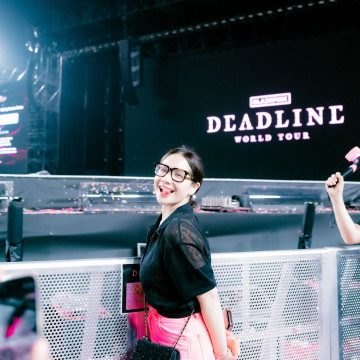 Nagita Slavina Nonton Konser BLACKPINK di Korea Selatan (instagram)