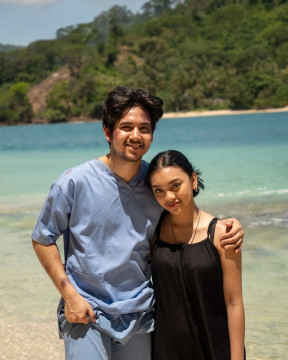 Fadi Alaydrus dan Naura Ayu. (Instagram/@fadialaydrus)