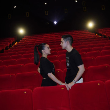 Fadi Alaydrus dan Naura Ayu. (Instagram/@fadialaydrus)