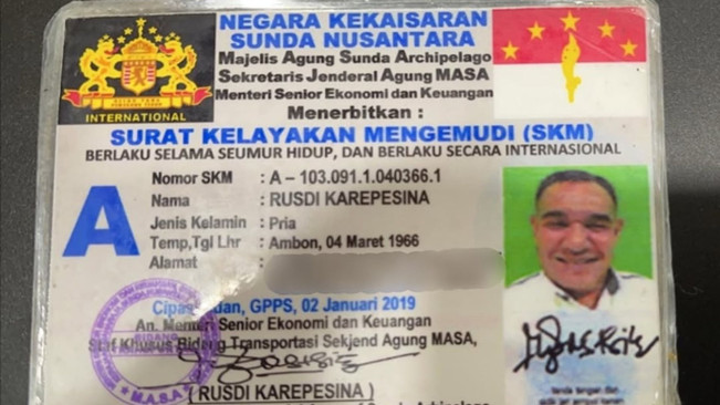'Jenderal' Ditangkap, Negara Kekaisaran Sunda Nusantara Tuntut Ganti Rugi Rp 5 Triliun