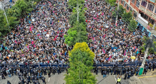 AS Diduga Gelontorkan Rp19 T Untuk Kerusuhan Nepal hingga Rezim Tumbang