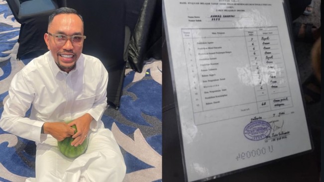 Sebut Rakyat Tolol, Massa Jarah Ijazah Ahmad Sahroni: Nilai Rata-Rata 6,8