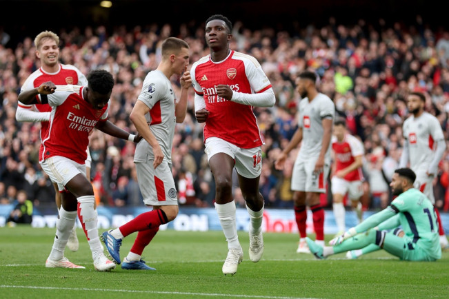 Libas Sheffield, Arsenal Naik ke Posisi Kedua Klasemen