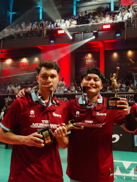 Nyoman Paul dan Rizky Febian Sama-sama Dapat Gelar (instagram/@rizkyfbian)