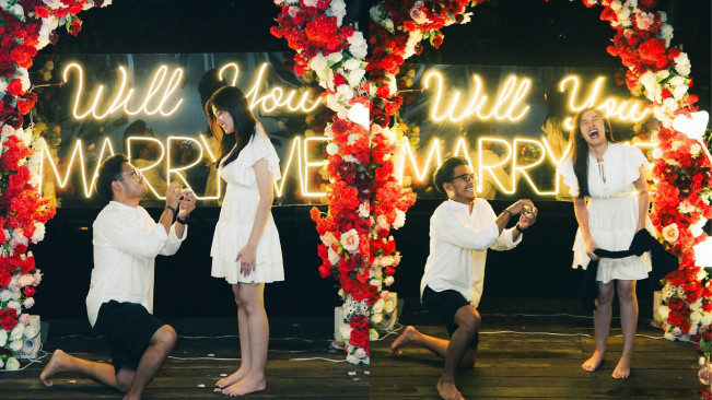 6 Foto Ochi Rosdiana Dilamar Luthfi Arif Adianto, 4 Tahun Lalu Gagal Menikah