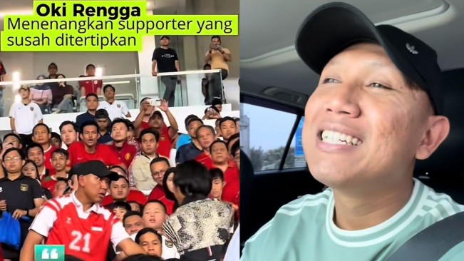 Viral Oki Rengga Marahi Suporter di Laga Final Indonesia vs Vietnam, Ini Klarifikasinya